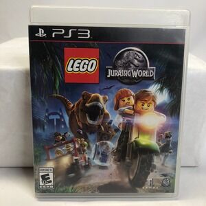 LEGO Jurassic World Sony PlayStation 3 PS3 Complete Game With‎ Manual Disc